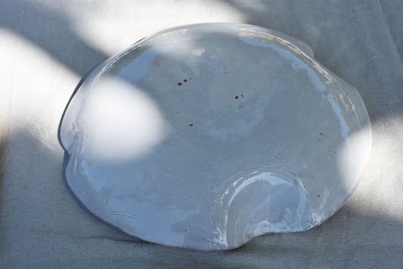 Custom-made three-dimensional leaf vein bowl