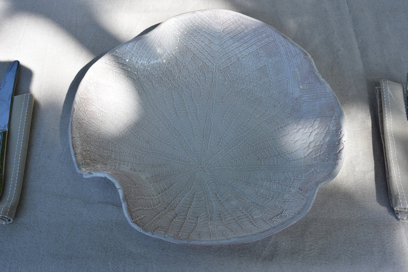 Abstract leaf-design pottery from Provence