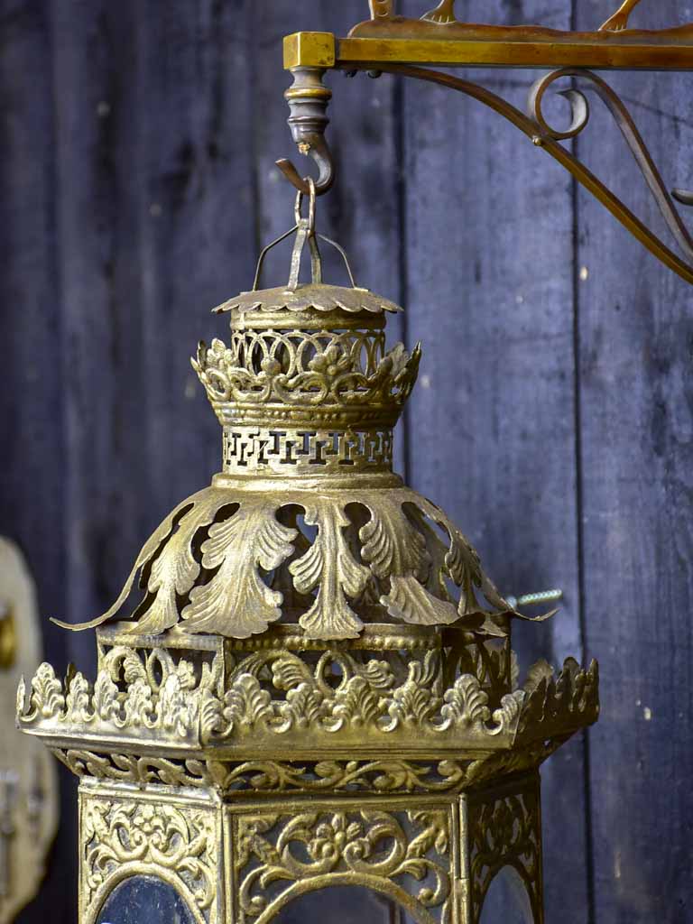 Napoleon III French lantern and bracket