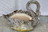 Early 20th Century French swan planter - large