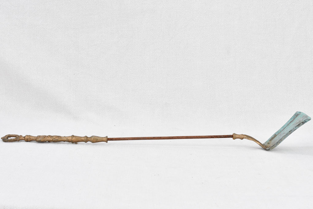 Fireplace spade, antique, French, 26"