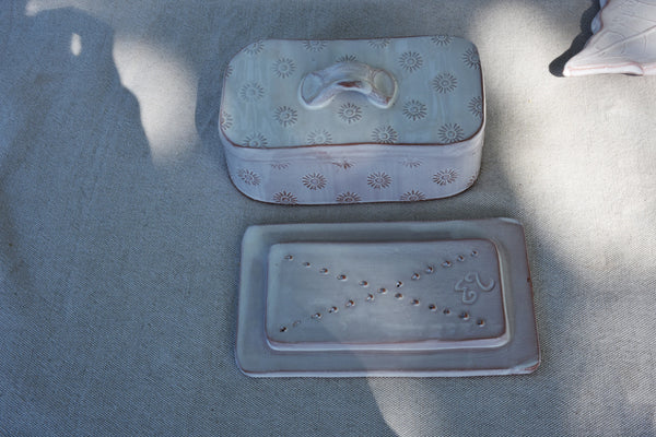 Sunflower butter dish