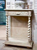 Small French dressoir with beige patina