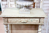 Small French dressoir with beige patina