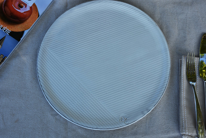 Bespoke Artisan-Made Striped Cheese Platter