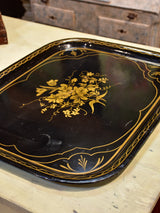 Antique Napoleon III French tole tray