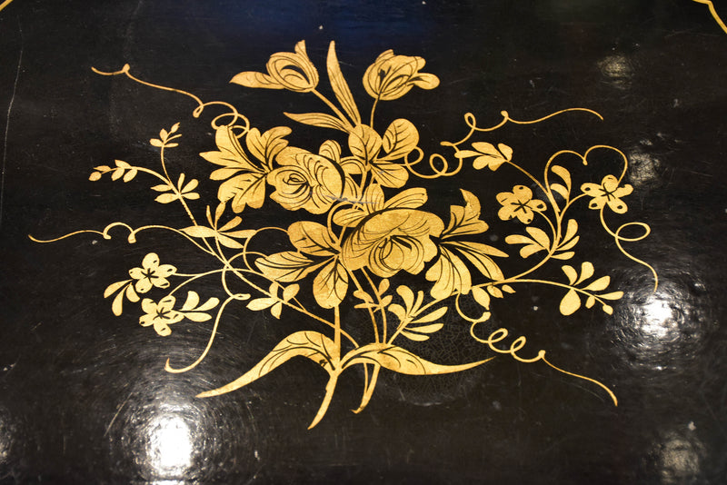 Antique Napoleon III French tole tray