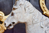Antique French riding horse