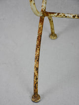 Early 20th century French garden chair in iron