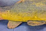 Large vintage French paper mache fish