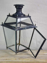 Large 19th Century French lantern - black 27½"