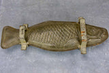 Vintage French chocolate mold - fish