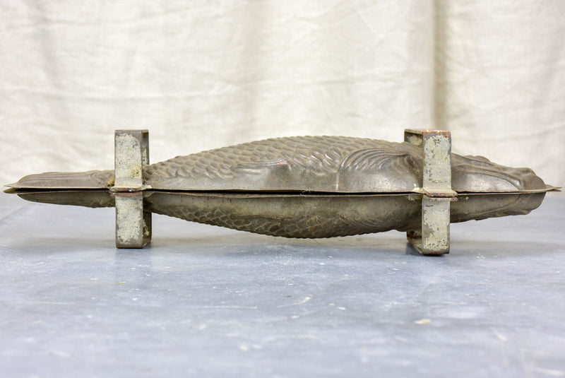 Vintage French chocolate mold - fish