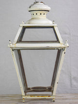 Large 19th Century French lantern - white 22¾"