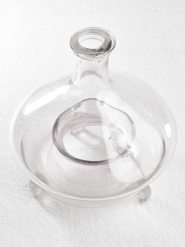 Elegant nineteenth-century glass fly trap