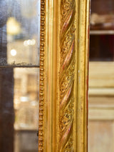 Very large Napoleon III antique French mirror