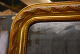 Very large Napoleon III antique French mirror
