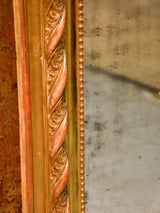 Very large Napoleon III antique French mirror