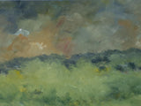 Derrière les collines, lumière 12½ x 16½""