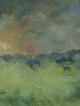 Derrière les collines, lumière 12½ x 16½""