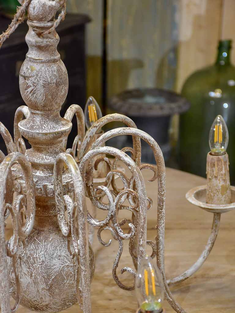 Mid Century Dutch chandelier with 10 lights