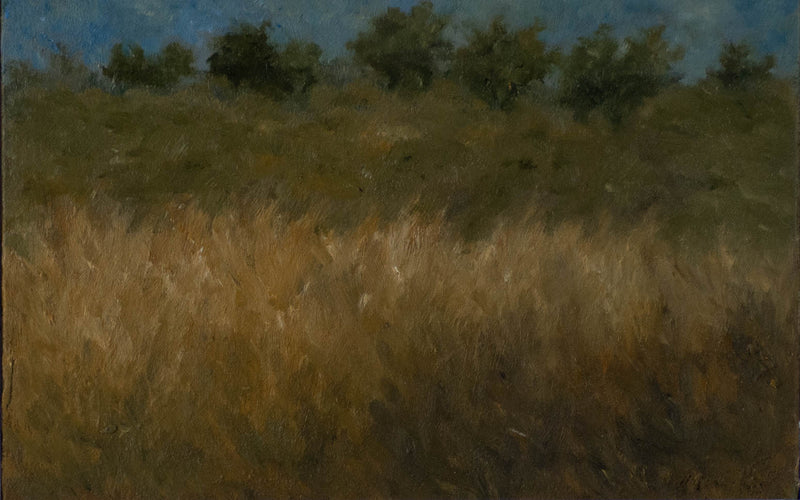 En octobre, le vent 12½ x 16¼""