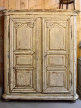 18th Century French armoire with patina finish