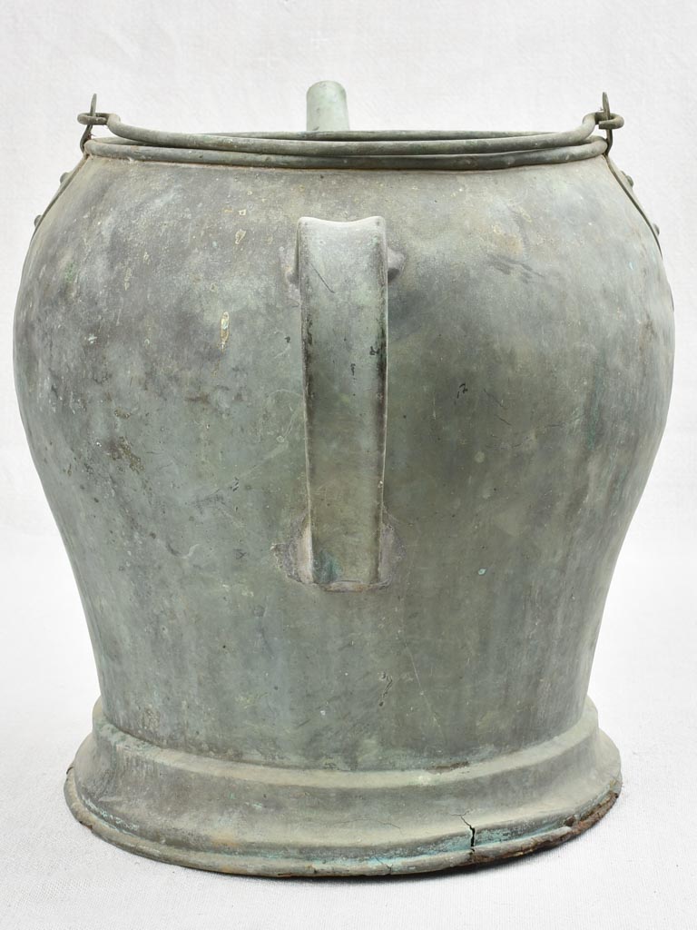 Antique copper pitcher 12¼"