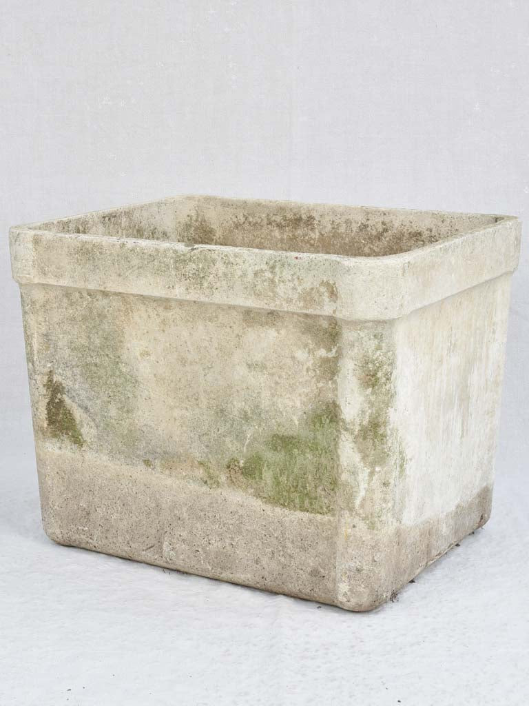 Large square Willy Guhl planter 20¾"