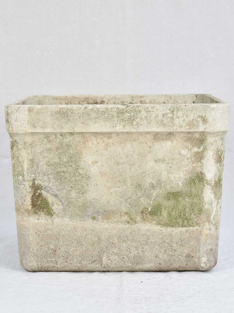 Large square Willy Guhl planter 20¾"