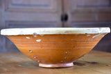 Antique fruit bowl with drainage holes