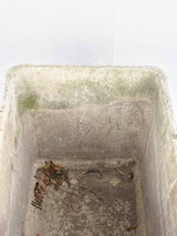 Large square Willy Guhl planter 20¾"