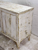 19th Century three door commode with crackled paint finish 43¾"