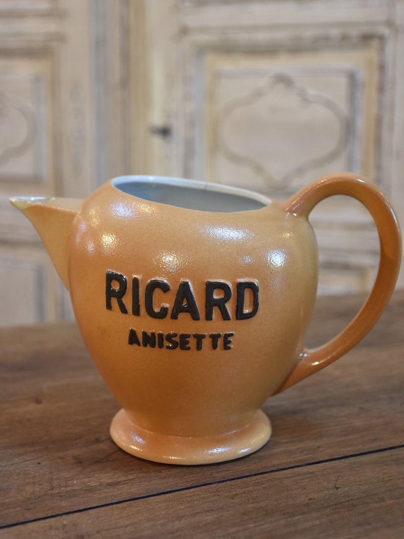Ricard anisette pastis water pitcher - round