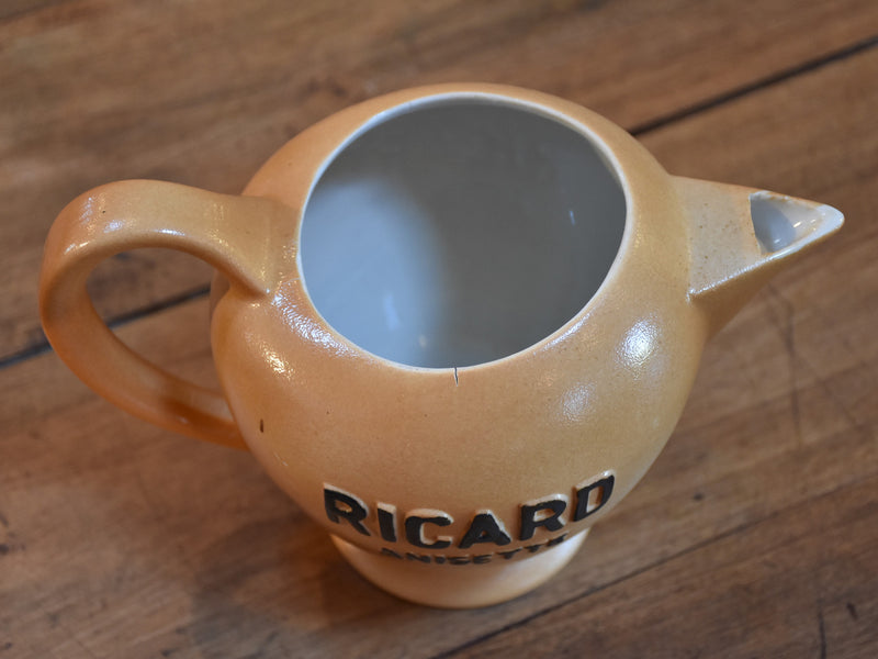 Ricard anisette pastis water pitcher - round