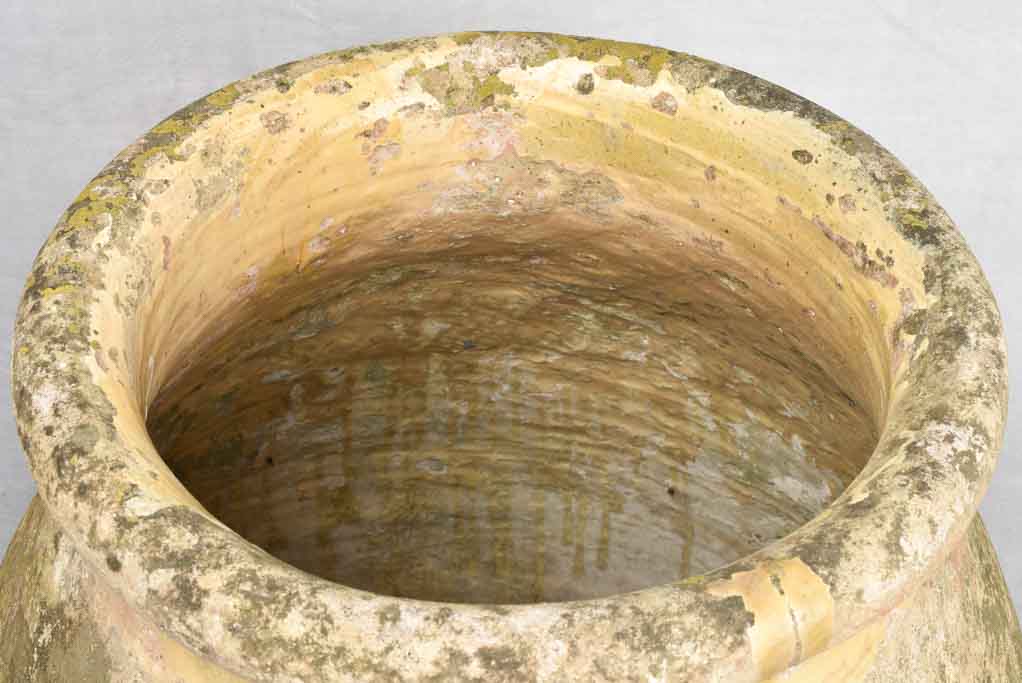 Imposing Antique Olive Jar for Decor