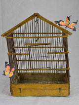 Rustic French birdcage from the early 20th century
