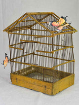 Rustic French birdcage from the early 20th century