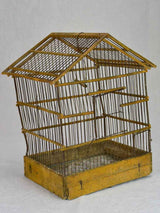 Rustic French birdcage from the early 20th century