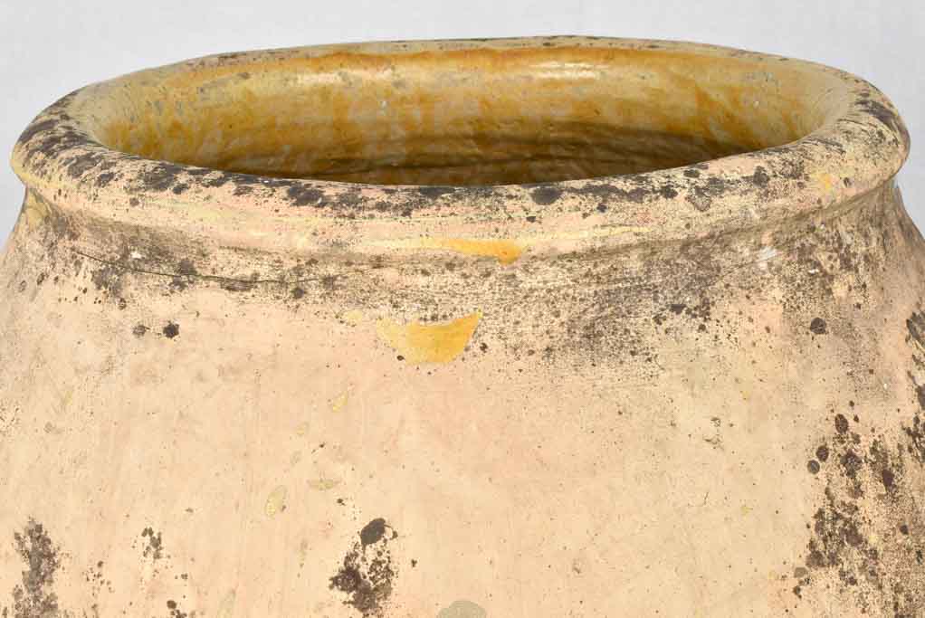 Large 19th century French olive jar - Biot jar 36¼"