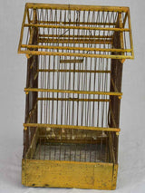 Rustic French birdcage from the early 20th century