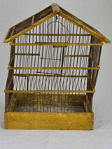 Rustic French birdcage from the early 20th century