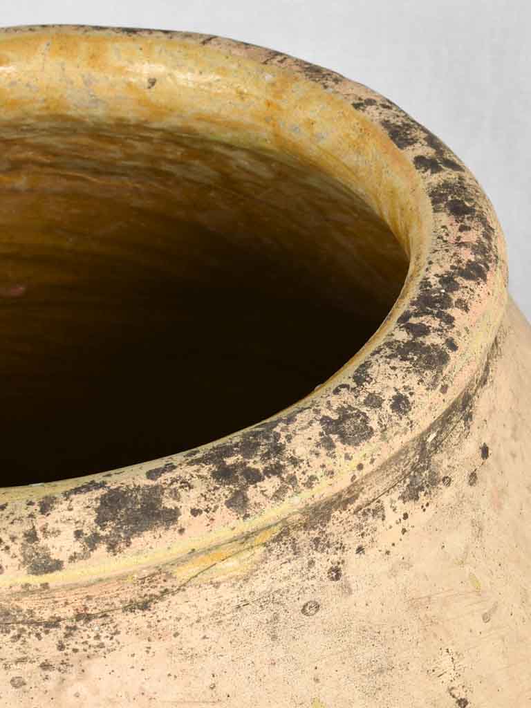 Large 19th century French olive jar - Biot jar 36¼"