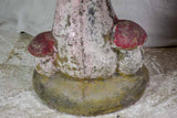 Pair of vintage French garden mushroom stools