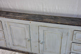 19th Century French enfilade with two cupboards and six drawers 8'