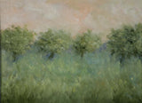 Classic Distressed Olive Field Wall Art