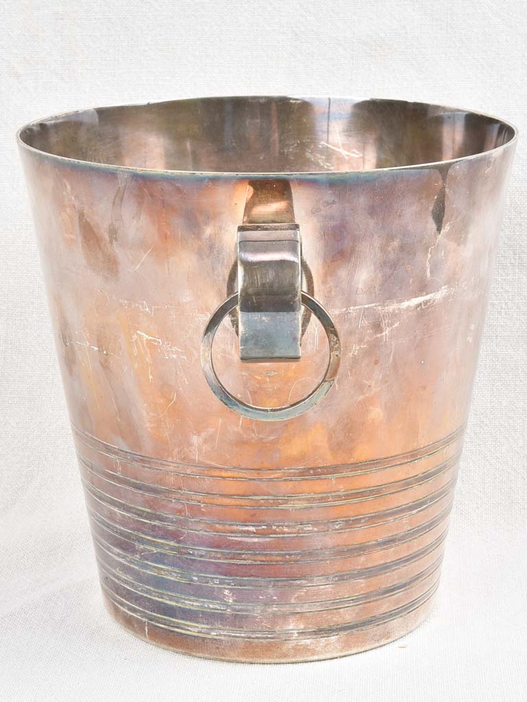 Vintage French ice bucket