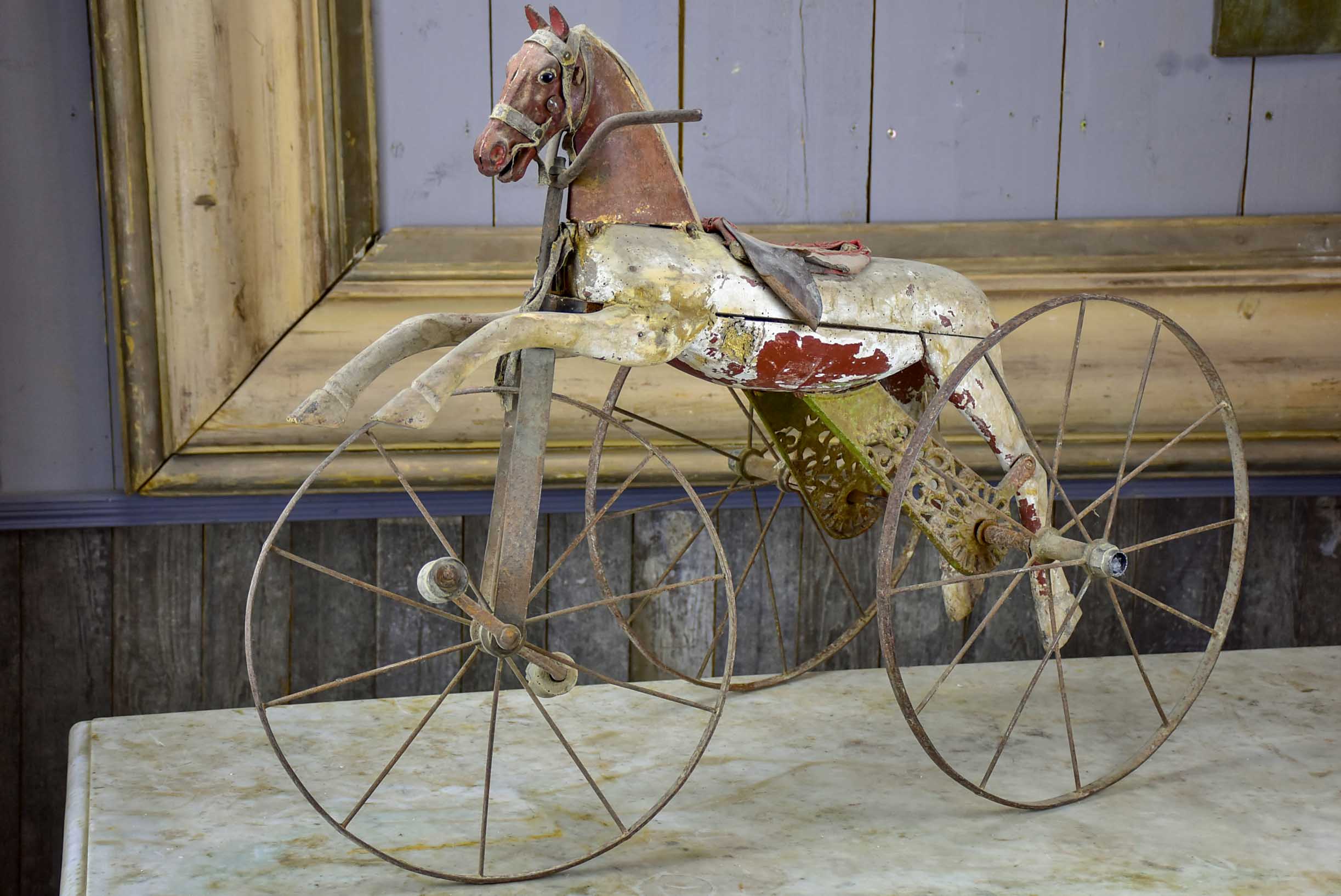 19th Century French horse tricycle