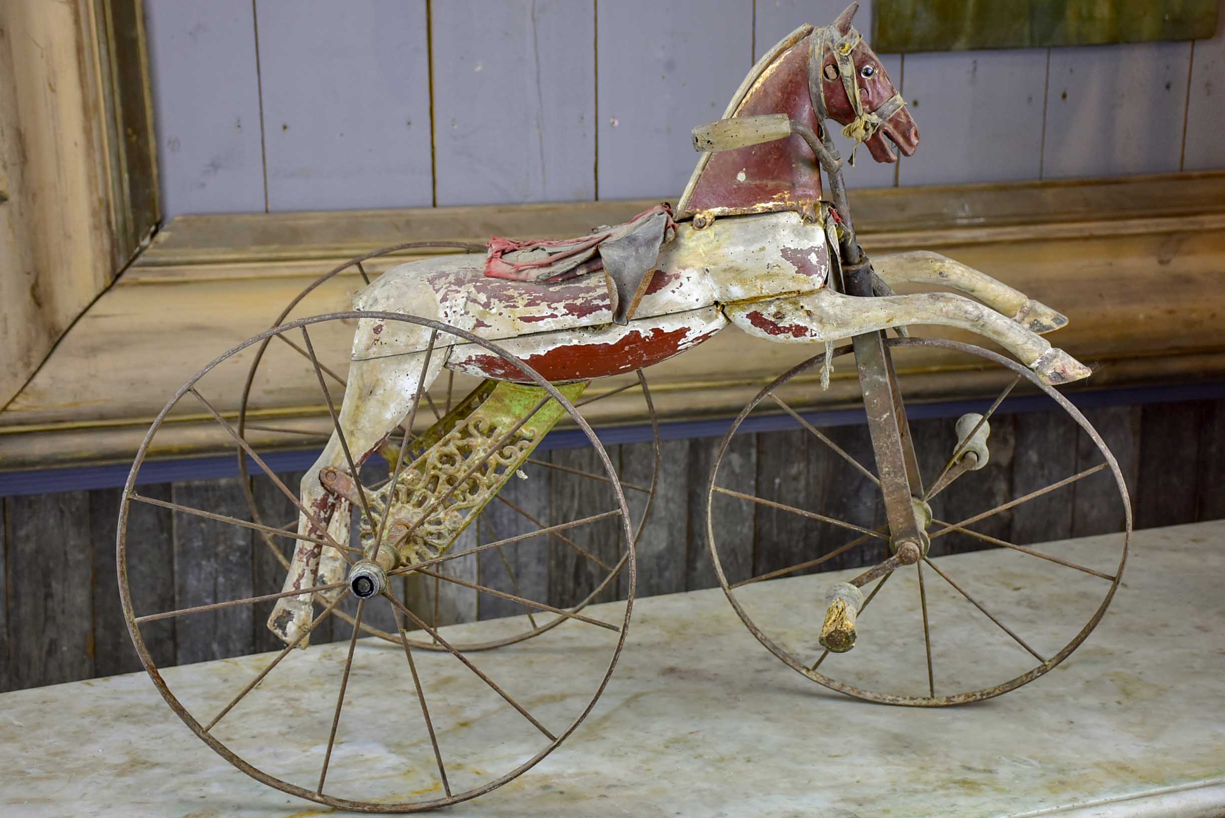 19th Century French horse tricycle
