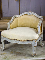 Small antique French children's armchair